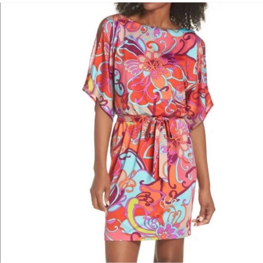 Trina Turk Bernice Mod Dress- Large - Picture 3 of 10